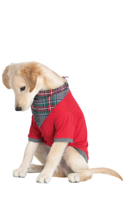 Gray Plaid Hoodie & Pant Pajamas - Pet & Owner