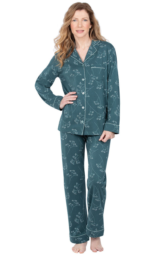 Baby's Breath Button-Front Pajamas