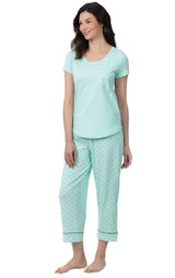 Mint Polka-Dot