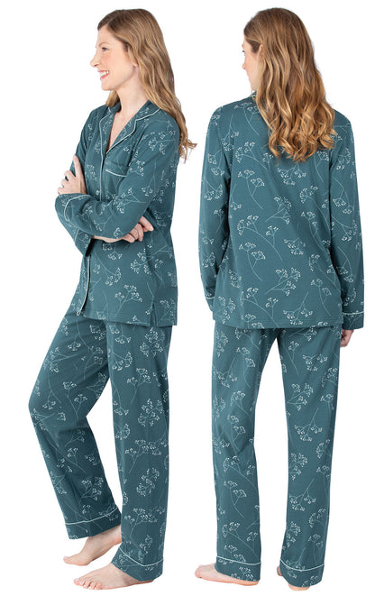 Baby's Breath Button-Front Pajamas