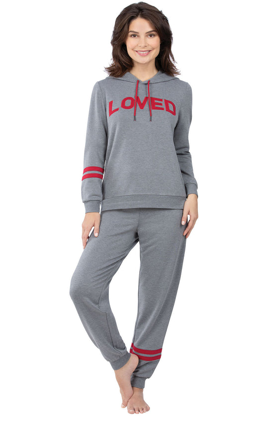 Loved Hooded Pullover Set