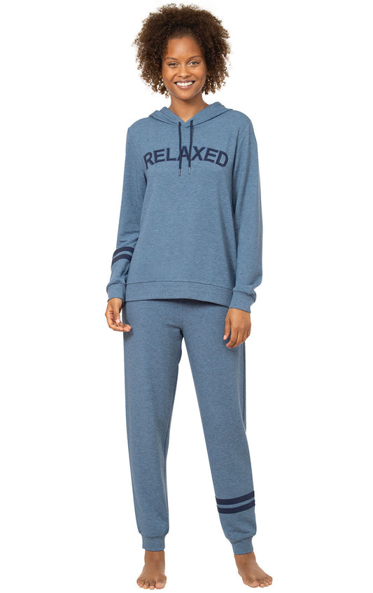 Relaxed Hooded Pullover Set - Final Sale